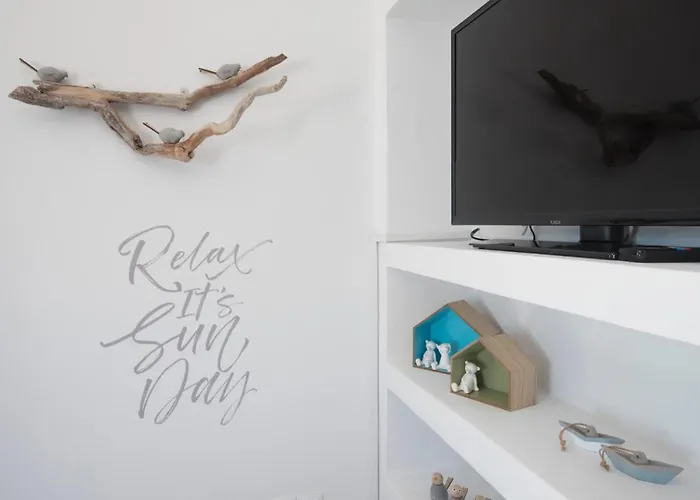 펜션 Thalassa Seafront Superb 1bd House In