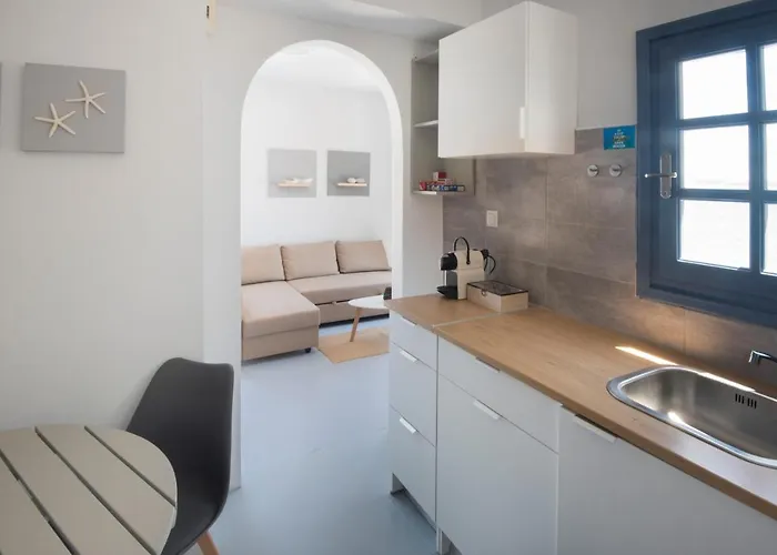 Thalassa Seafront Superb 1bd House In * 나오우사