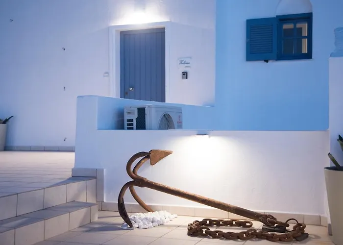 펜션 Thalassa Seafront Superb 1bd House In 나오우사