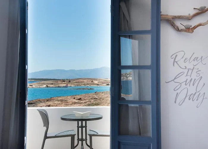 Thalassa Seafront Superb 1bd House In 펜션 *